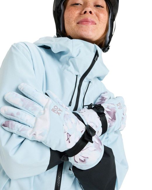 Roxy Blue Snowboardhandschuhe Jetty