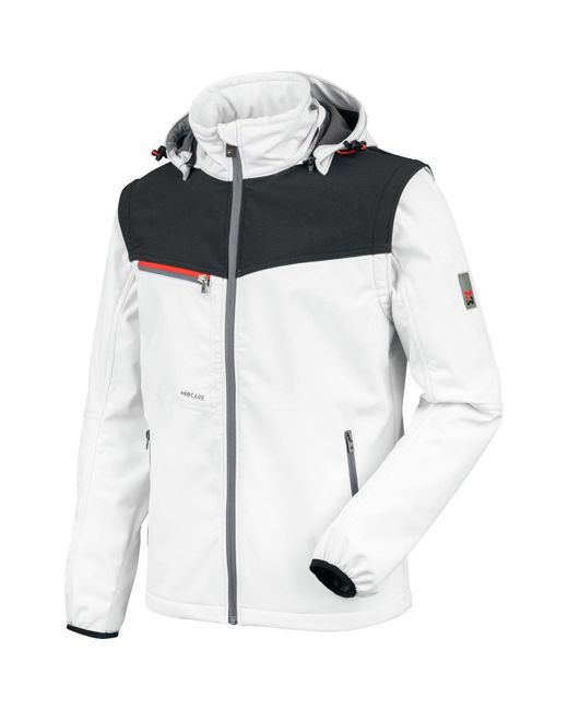 Würth MODYF Stretch X hochwertige Arbeitsjacke in White für Herren