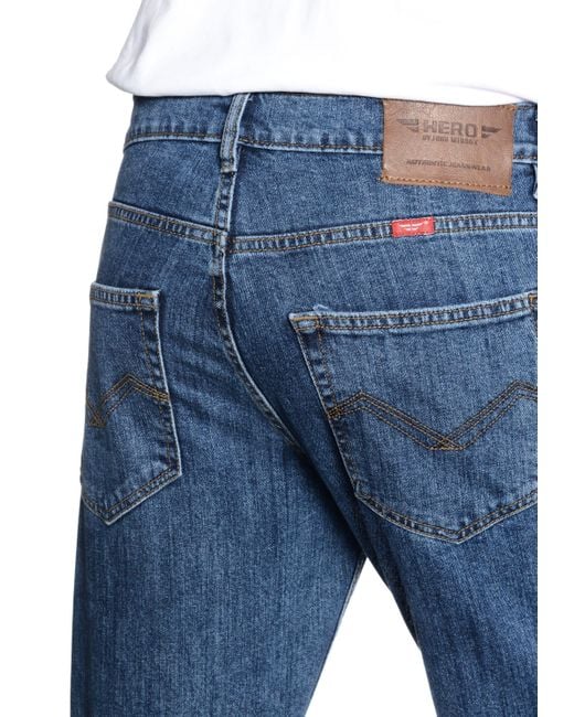 HERO by John Medoox 5-Pocket-Jeans Denver Regular Straight Stretch in Blau  für Herren | Lyst DE