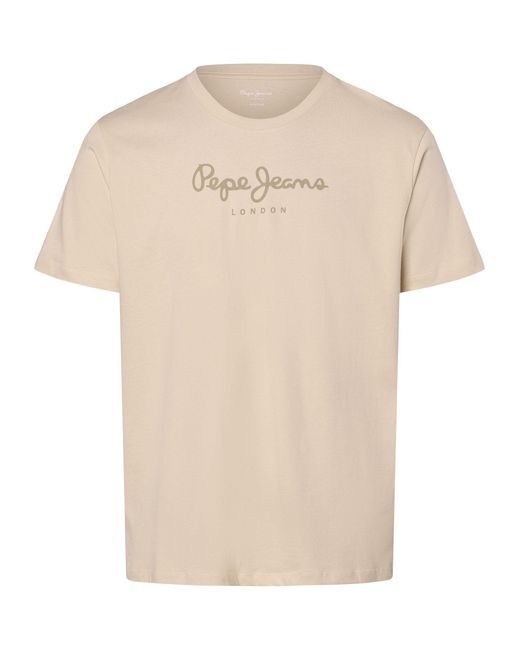 Pepe Jeans T-Shirt Eggo N in Natural für Herren