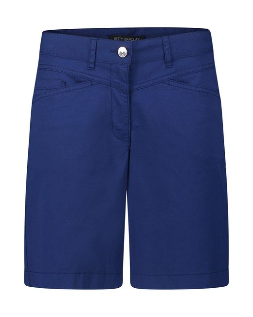 Betty Barclay Blue Shorts mit Eingrifftaschen (1-tlg) Taschen