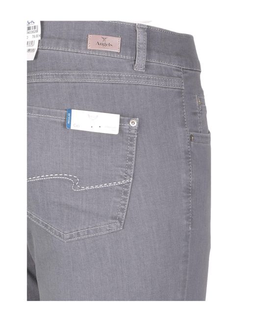 ANGELS Gray 5-Pocket- Jeans Cici leichte Qualität