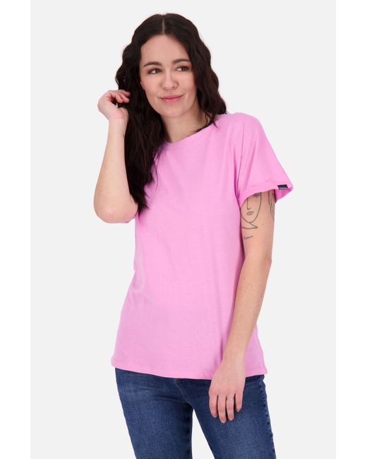 Alife & Kickin Pink Kurzarmshirt