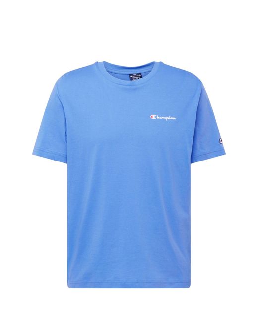 Champion T-Shirt (1-tlg) in Blue für Herren