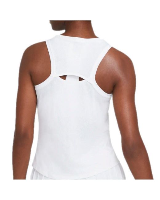 Nike White T-Shirt W NKCT DF VCTRY TANK