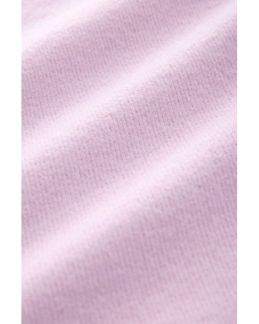 Next Pink Strickpullover Kuscheliger Henleypullover mit weichem Griff (1-tlg)