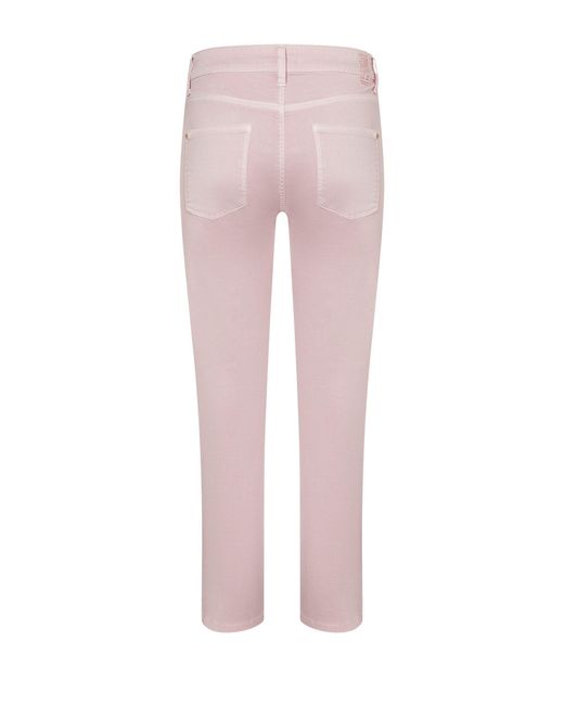 Cambio Pink 5-Pocket-Jeans