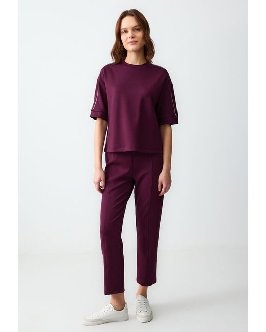 Jimmy Key Purple Sweatshirt