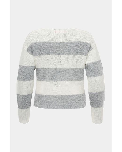 Six-O-Seven White Strickpullover