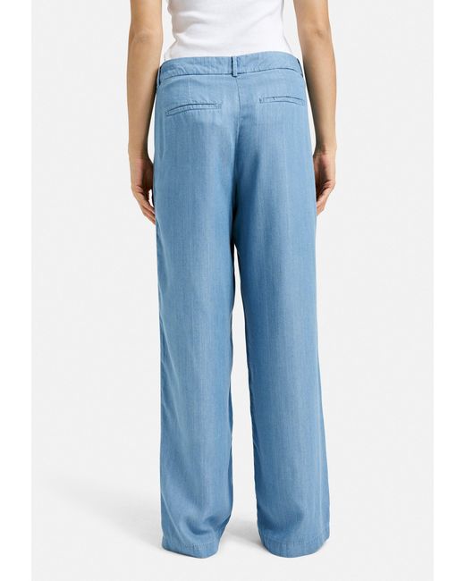 Milano Italy Blue Stoffhose