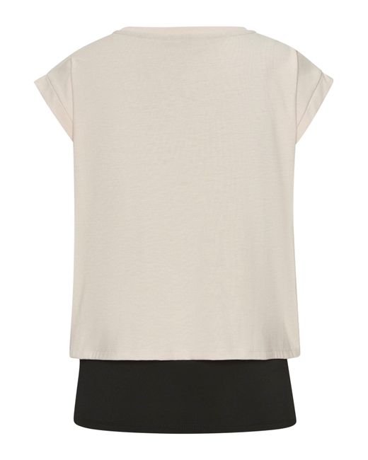 LASCANA ACTIVE Natural Layershirt 2 in 1 T-Shirt im Layer-Design
