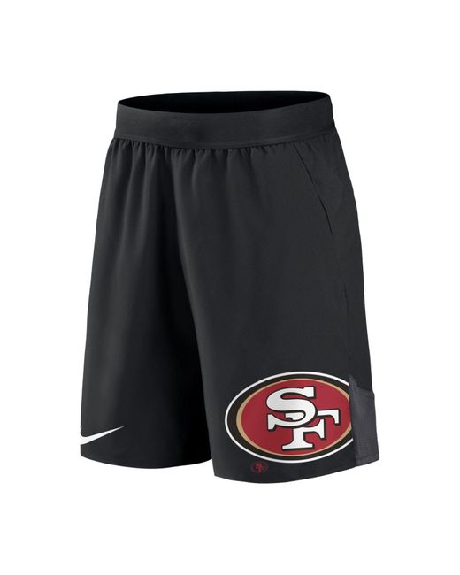 Nike Shorts San Francisco 49ers NFL DriFIT Stretch in Black für Herren