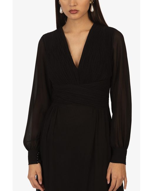 Kraimod Black Abendkleid aus hochwertigem Polyester Material