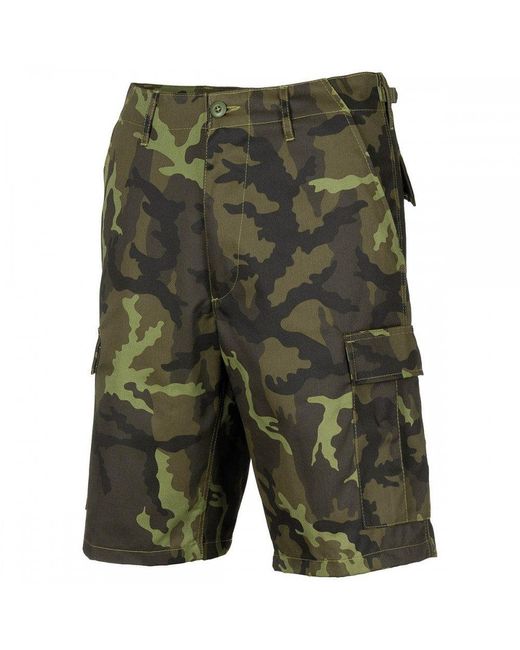 MFH Cargohose US BDU Bermuda mit Seitentasche in Green für Herren