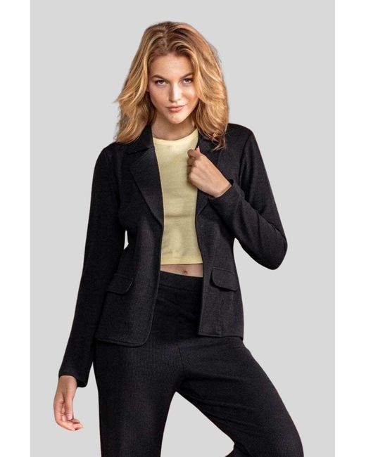 Cipo & Baxx Black Jackenblazer Jacken im unifarbenen Look