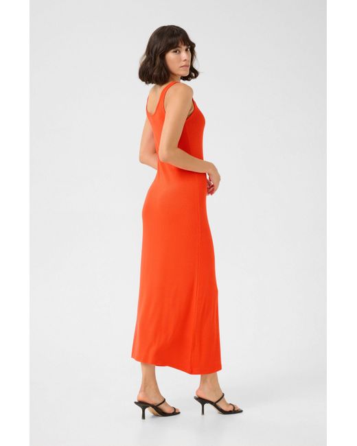 Kaffe Red Jerseykleid KAcarmin