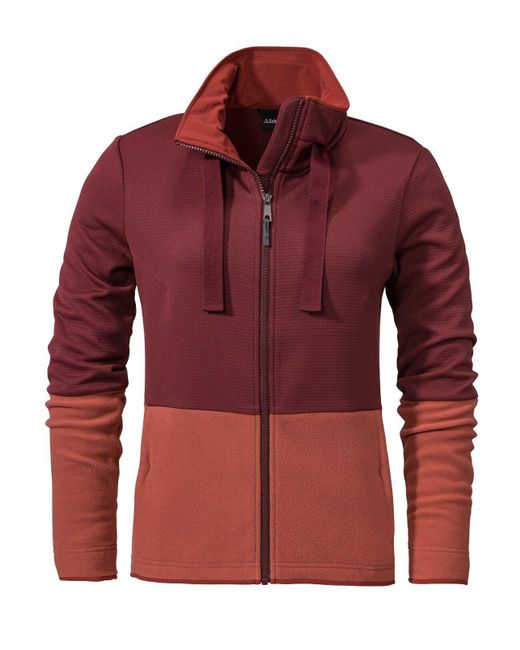 Schoffel Winterjacke Lyst Fleece | Jacket in Rot rot W Pelham DE