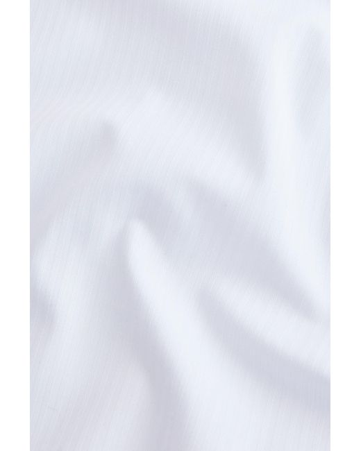 Next Langarmhemd Festliches Slim Fit Hemd mit Krawatte im Set (2-tlg) in White für Herren