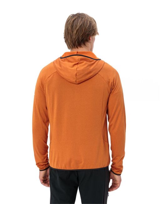 Vaude Outdoorjacke Men's Tekoa Fleece Jacket II (1-St) warme, atmungsaktive Fleecejacke in Orange für Herren