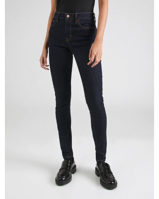 Esprit Blue High-waist-Jeans (1-tlg) Plain/ohne Details