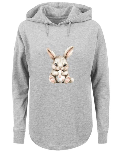 F4NT4STIC White Kapuzenpullover Niedlicher Osterhase mit Ei Premium Qualität