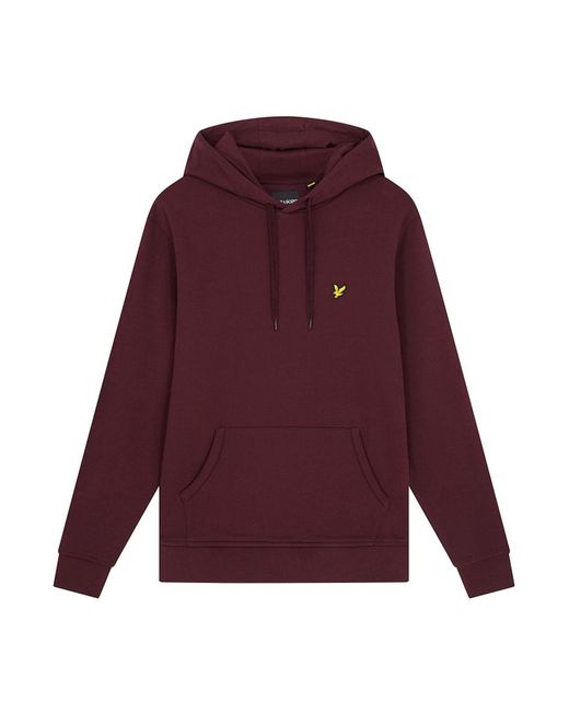 Lyle & Scott Kapuzenpullover Sweat Hoodie (1-tlg) in Red für Herren