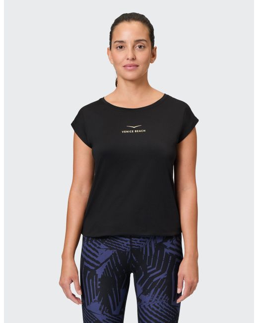 Venice Beach Black T-Shirt VB Wonder