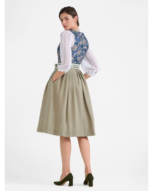 BERWIN & WOLFF Blue Dirndlbluse