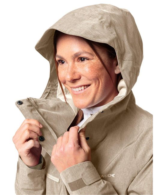 Vaude Natural Outdoorjacke Women's Yaras Warm Rain Jacket (1-St) Klimaneutral kompensiert