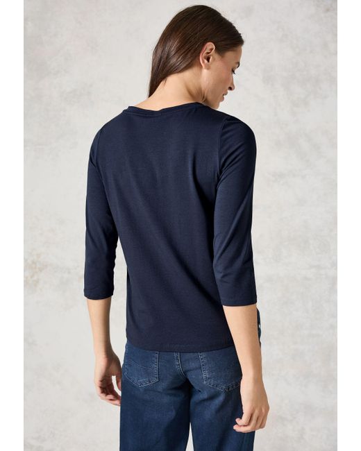 Cecil Blue Langarmshirt