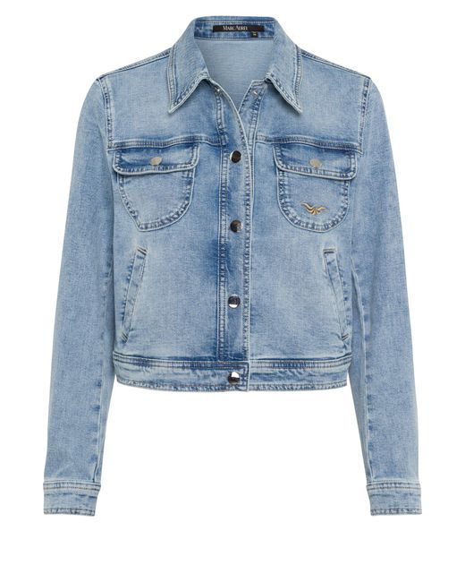 MARC AUREL Blue Jeansjacke mit mittelblauer Waschung