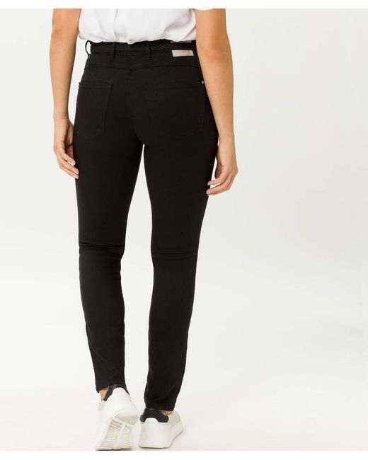RAPHAELA by BRAX Black 5-Pocket-Jeans