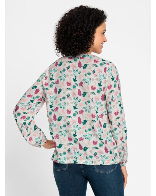 WITT Gray Klassische Schlupf-Bluse