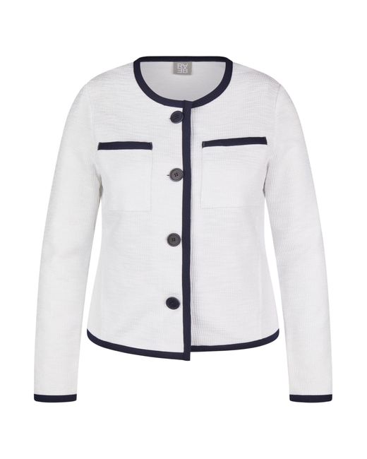 Rabe White Strickjacke Jacke 4003