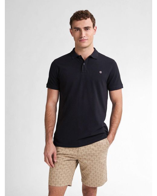 Petrol Industries Klassisches Poloshirt Dolphin in Black für Herren