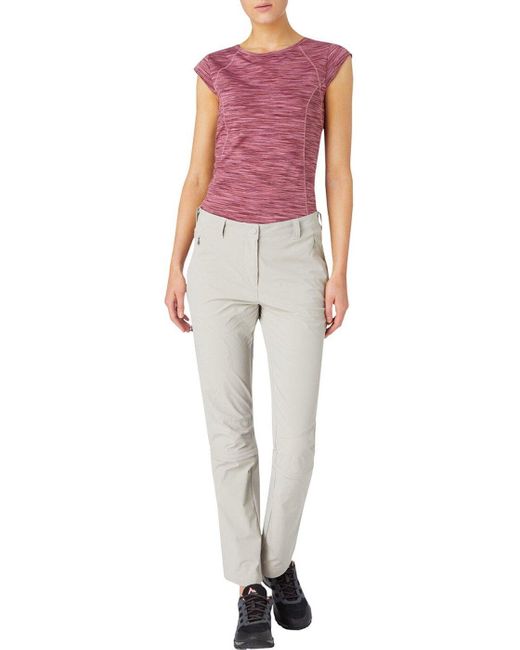 McKinley White Outdoorhose Da.-Abzipphose Mandorak II W