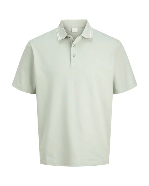 Jack & Jones Poloshirt JPRALEX SS POLO STYD SS25 in Green für Herren