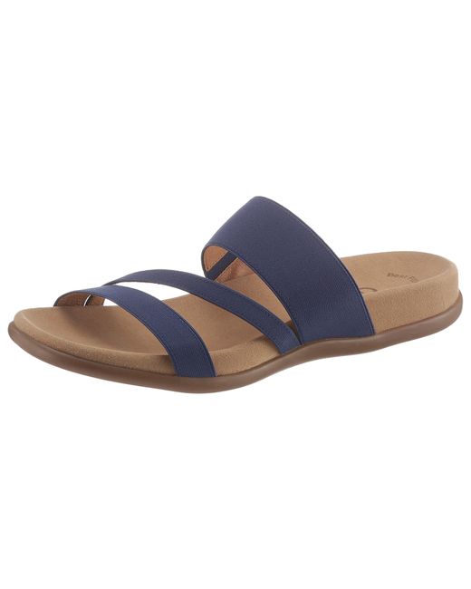 Gabor Slippers Met Ventilerende Leren Voering in het Blauw | Lyst NL
