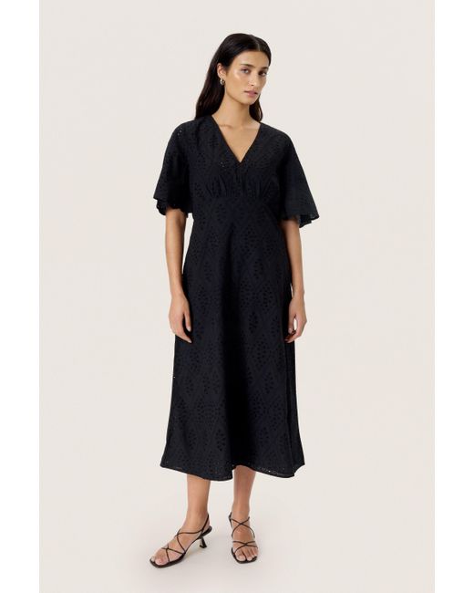 Soaked In Luxury Black Blusenkleid Kleid SLJoella