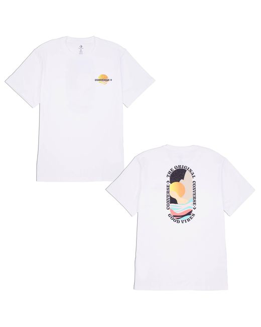 Converse T-Shirt in White für Herren
