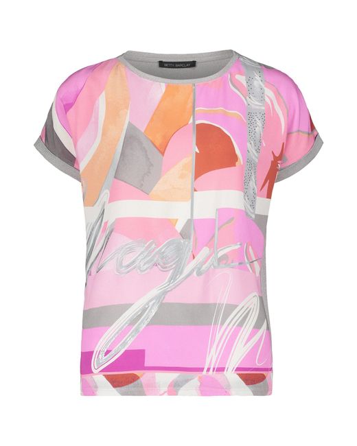 Betty Barclay Pink Kurzarmhemd Shirt Kurz 1/2 Arm