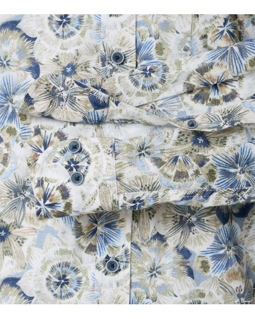 CASA MODA Langarmhemd in Blue für Herren