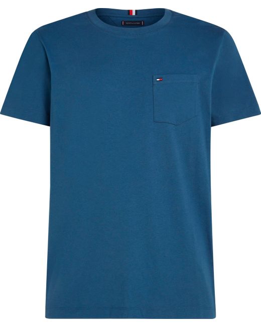 Tommy Hilfiger T-Shirt POCKET TEE in Blue für Herren