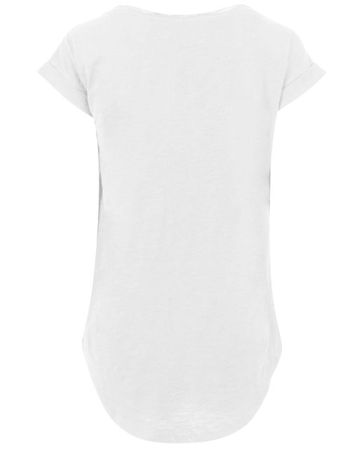 Longshirt,Bedruckt | T-Shirt DE Zeichnung Lyst Cinderella ,Premium in Disney Merch,Lang, F4NT4STIC Weiß Mouse