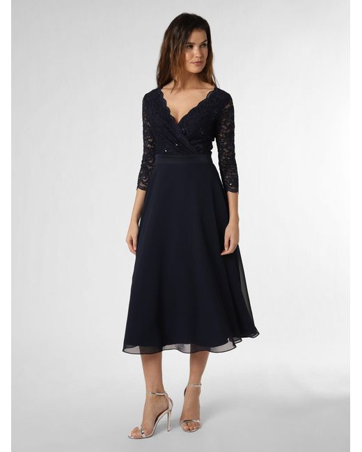 Swing Blue Abendkleid