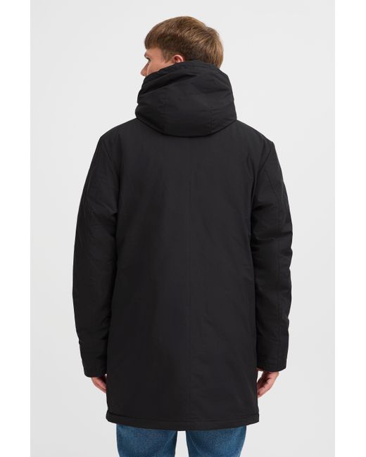 INDICODE Winterjacke IDPappys modischer Mantel in Black für Herren