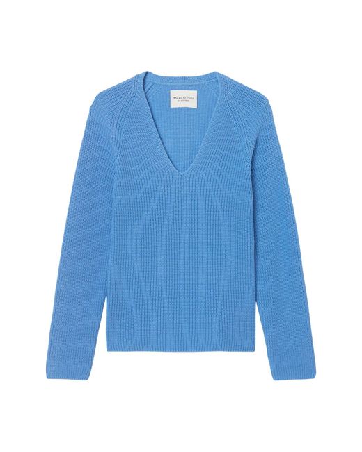 Marc O' Polo Blue V-Ausschnitt-Pullover