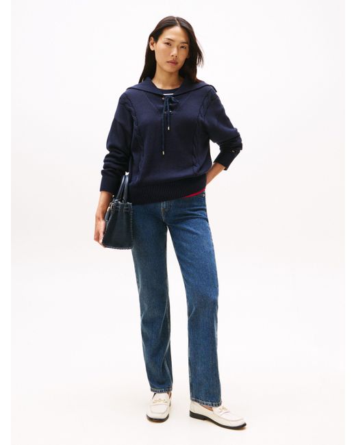 Tommy Hilfiger Blue Jeans DNM DEE CLASSIC STRAIGHT RW
