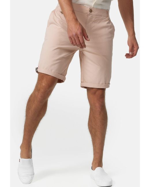 INDICODE Chinoshorts Creel in Natural für Herren