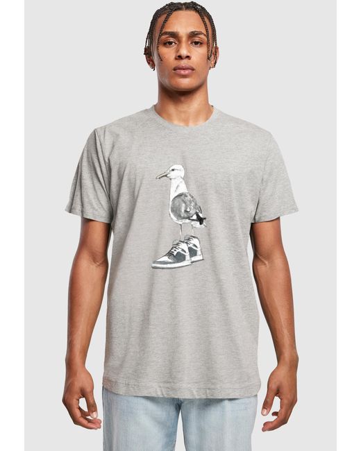 Mister Tee T-Shirt Seagull Sneakers Tee (1-tlg) in Gray für Herren